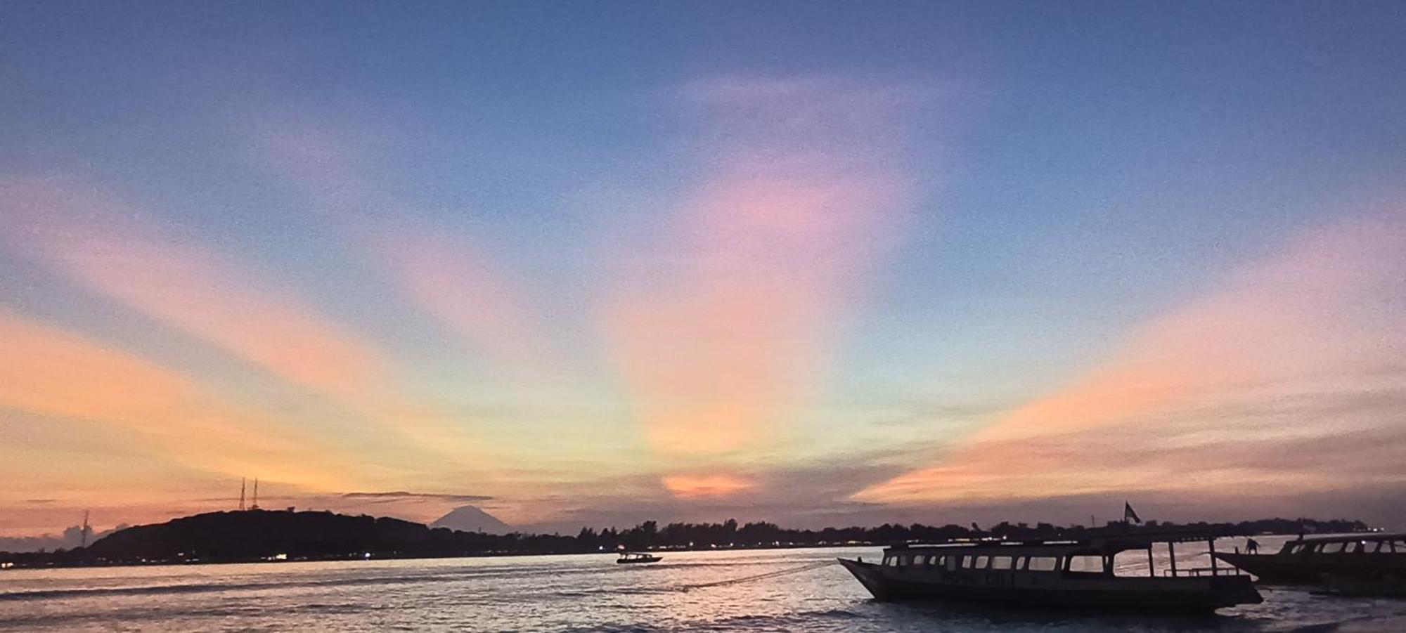 Kampung Meno Bungalows Gili Meno Luaran gambar